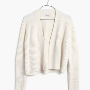 Madewell Wool Cropped Cardigan